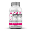Colágeno Hidrolisado com Vitamina C + Zinco e Selênio - 60 Cápsulas Fórmula Concentrada