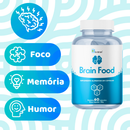 Suplemento Estimulante Cerebral Nootrópico para Foco, Concentração e Memória 60 Cápsulas