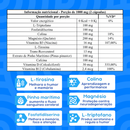 Suplemento Estimulante Cerebral Nootrópico para Foco, Concentração e Memória 60 Cápsulas