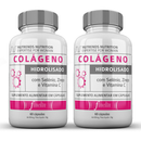 Kit 2 Colágeno Hidrolisado Premium Com Vitamina C, Zinco e Selênio – Combo 120