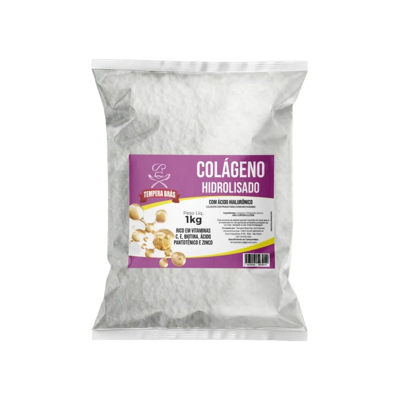 Colágeno Hidrolisado Linha Premium Tempera Brás