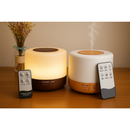 Difusor Madeira Ultrassonico 500ml Umidificador Ar Aromatizador De Aromas Com Led Oleo Essencial