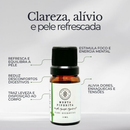Kit 3 Oleos Essenciais Respiração Menta Piperita Eucalipto Melaleuca Vegano Puro Ashante Essentials