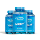 Gummy Night Suplemento em Goma Sabor Framboesa