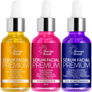 Kit SkinCare Premium - Sérum Facial Vitamina C + Sérum Niacinamida + Sérum Rosa Mosqueta
