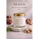 3 peças trio Vela Aromática Pote de Vidro - Bandeja Oval + Vaso + Vela Aromática 100g pote de vidro