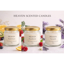 3 peças trio Vela Aromática Pote de Vidro - Bandeja Oval + Vaso + Vela Aromática 100g pote de vidro