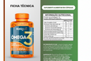 ÔMEGA 3 Tripla Fonte 1000mg 120 cápsulas Katiguá Premium 100% Puro Original